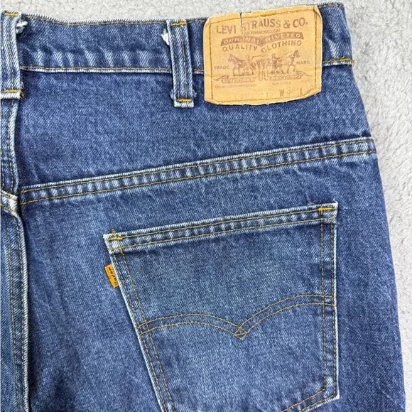 Vintage 80s Levi’s 509‎ orange tab jeans - Picture 6 of 7